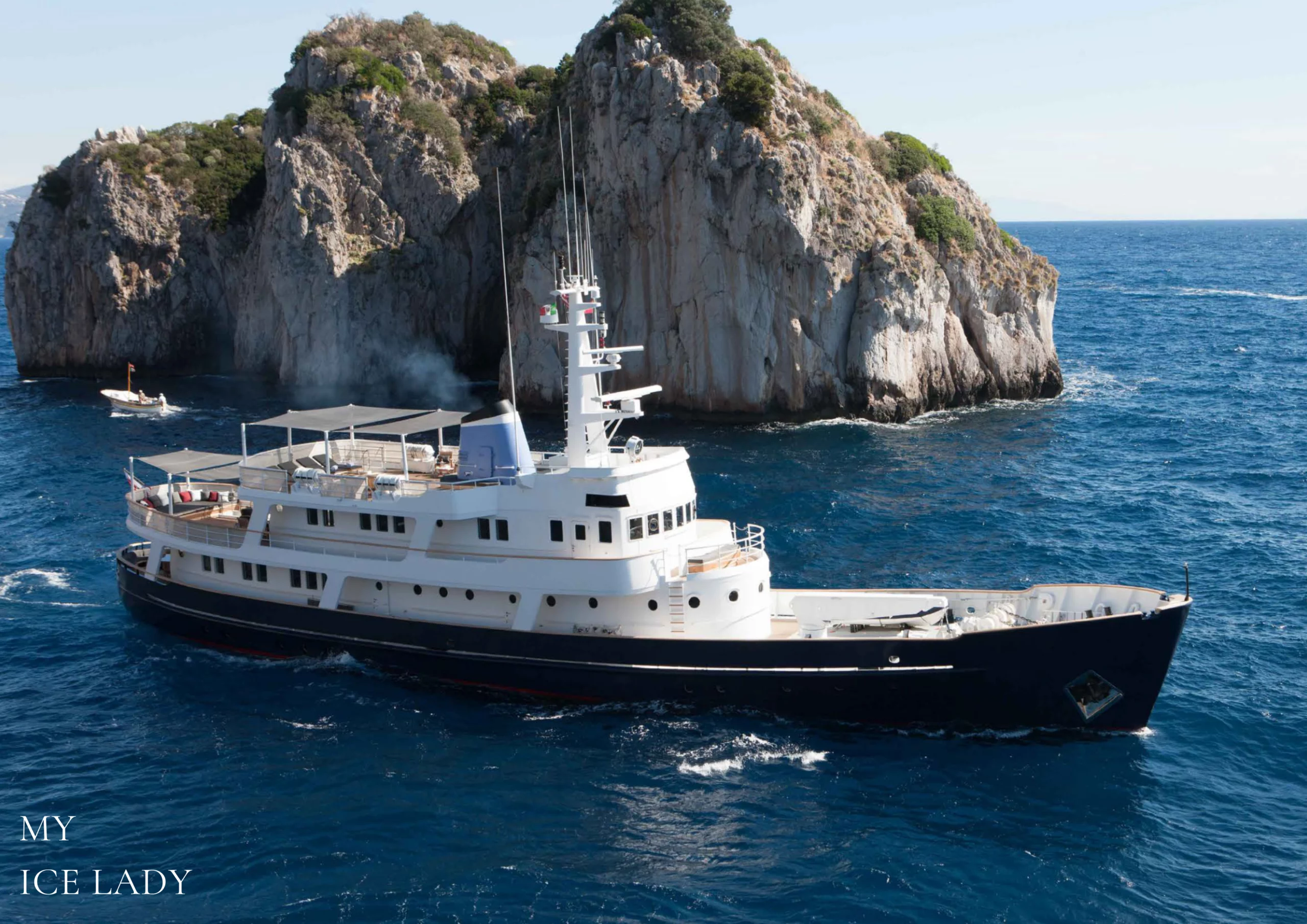 MY ICE LADY : le retour d’un explorer yacht iconique au charter avec MYMA